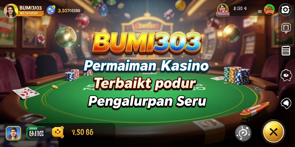 Tampilan permainan BUMI303 yang menegangkan dan imersif.