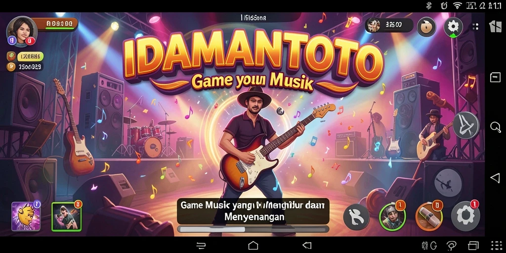 Tampilan seru dari gameplay IDAMANTOTO yang memukau dan interaktif.