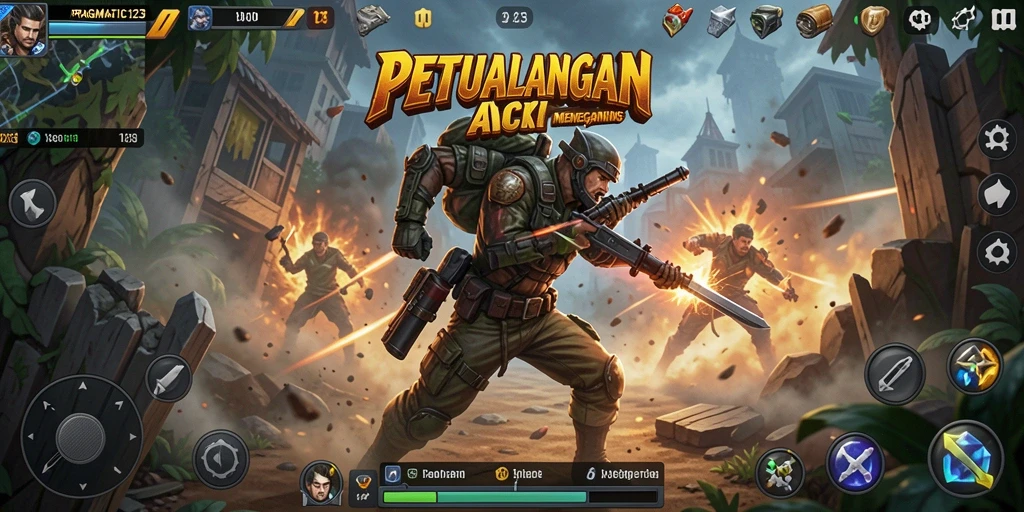 Tampilan utama gameplay PRAGMATIC123 dengan aksi mendebarkan.