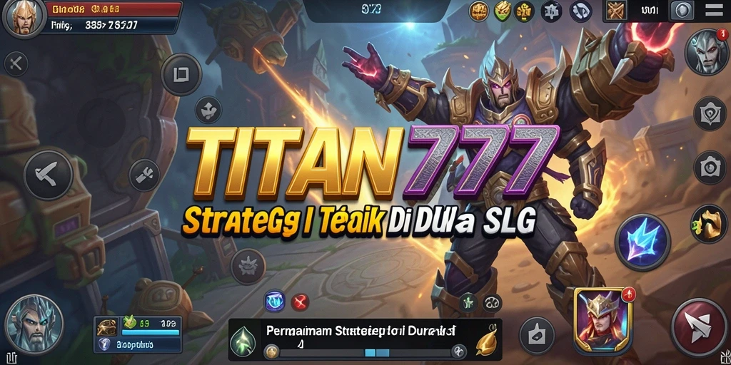 Tampilan gameplay <strong>TITAN777</strong> yang menegangkan dan menarik.